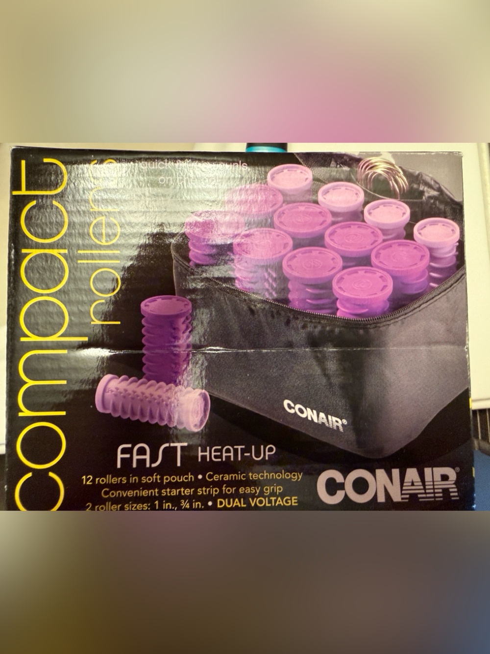 Conair Compact Rollers - Pink Hair Rollers